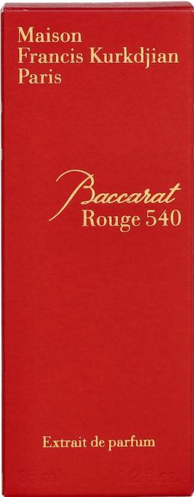 Produktbild Maison Francis Kurkdjian Baccarat Rouge 540 (Eau de Parfum, 35 ml)