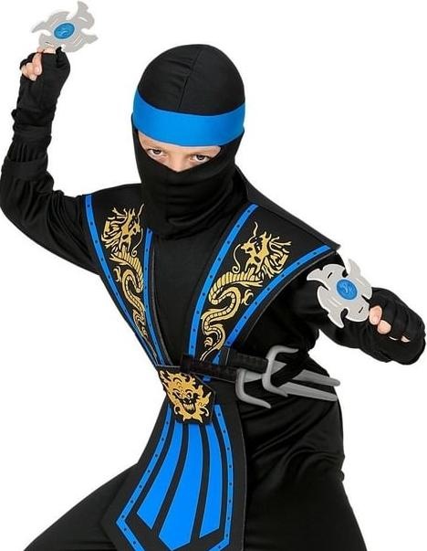 Actual product image Widmann Kombat ninja with weapon set (116)