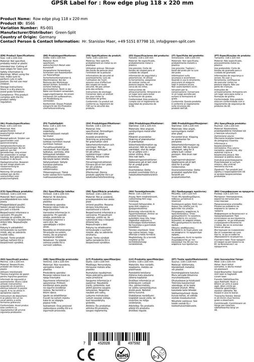 Actual product image Green Split Lawn edge trimmer