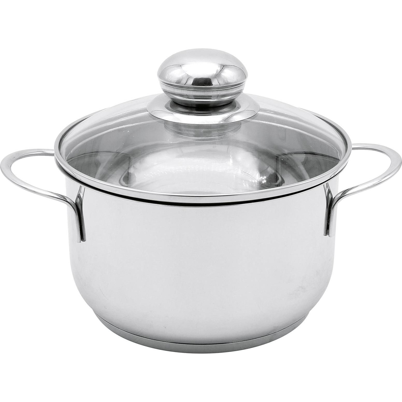 Krüger Fleischtopf, Pfanne + Kochtopf, Silber