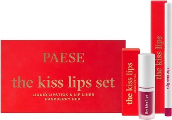Produktbild Paese Paeseset The Kiss Lips Lippenstift 05 Himbeerrot - 34ml (05 Raspberry Red)