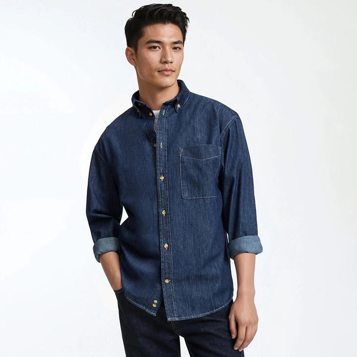 Immagine prodotto La Redoute Collections Denim-Hemd (S)