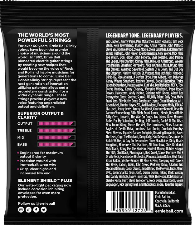 Nährwerte und Zutaten Ernie Ball Slinky Super (6 x, E-Gitarre, 0.04")
