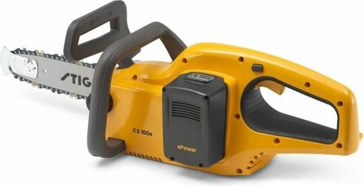 Actual product image Stiga CS 100e Battery chain saw incl. battery, incl. charger Bar length 250mm (Battery chain saw)