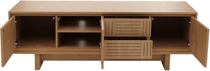 Produktbild Mendler TV-Rack HWC-O34, Melamin 51,5x150x39,5cm – Ulme natur