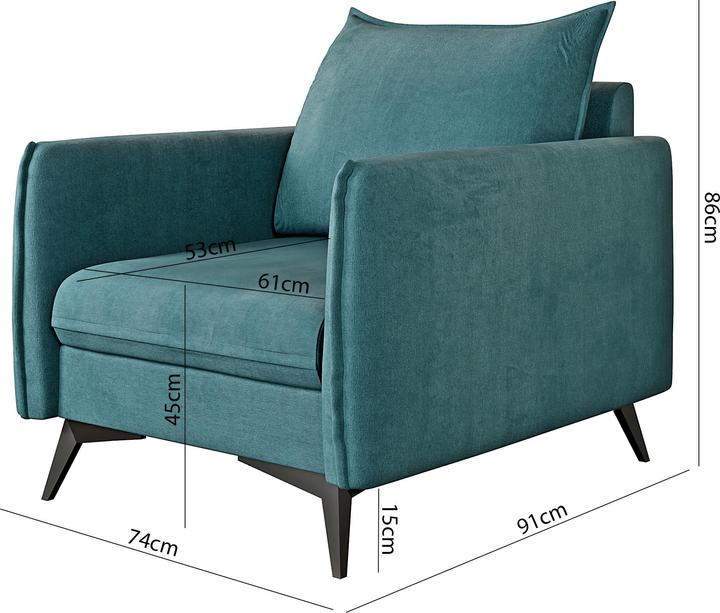 Immagine prodotto Ropez Juli Bis (3 posti, Set di tappezzerie, 2 posti, 1 posto)