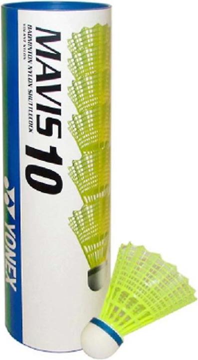 Actual product image Yonex Shuttlecock Mavis 10 6Pack Nylon