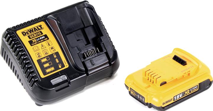Produktbild DeWalt DCM 565 D1 Akku Kettensäge 18V + 1x Akku 2,0 Ah + Ladegerät (Akku Kettensäge)