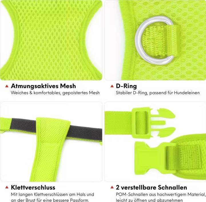 Actual product image Suba LED dog harness (L, Dog, Dog sport, Walks)