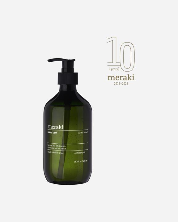 Actual product image Meraki Cotton Haze (Liquid soap, 490 ml)