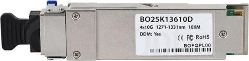 Actual product image BlueOptics Cisco QSFP-40G-LR4-S Compatible QSFP BO25K13610D