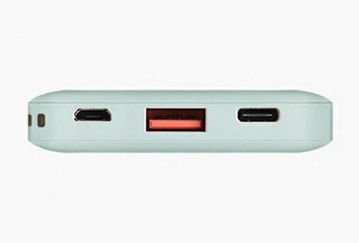 Productafbeelding Uniq Powerbank Fuele mini 8000mAh USB-C 18W PD Snel opladen zielony/groen (8000 mAh, 18 W, 28.80 Wh)