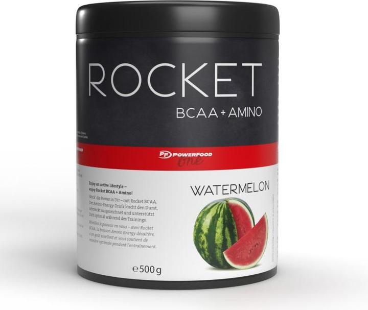 Produktbild PowerFood One One Rocket BCAA (Wassermelone, 1 Stk., 500 g)