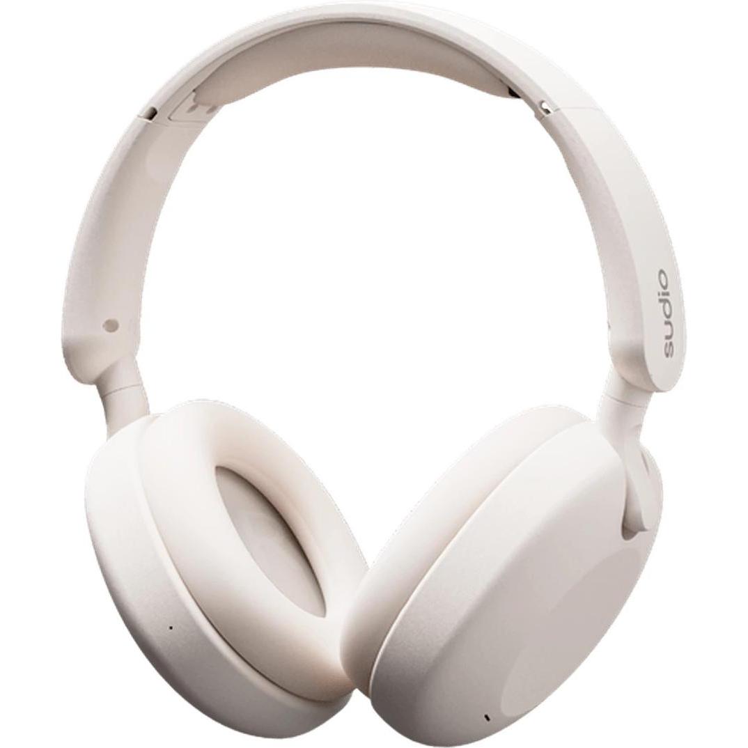 Sudio K2 White (ANC, 27 h, Kabellos), Kopfhörer, Weiss