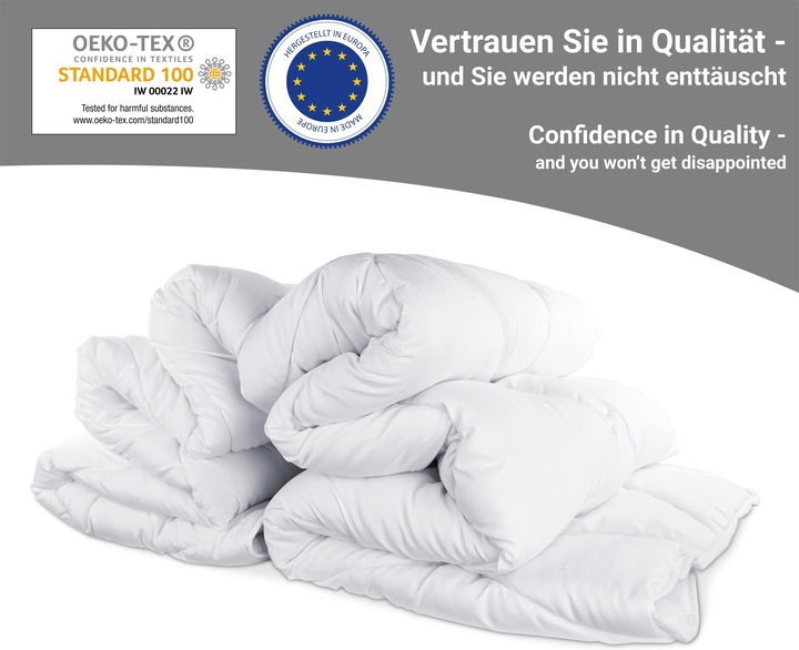 Produktbild Aspero Ganzjahresdecke CAEN (1400 g, 155 x 220 cm)