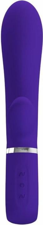 Actual product image Pretty Love Thomas Multifunctional G-Spot Vibrator Purple