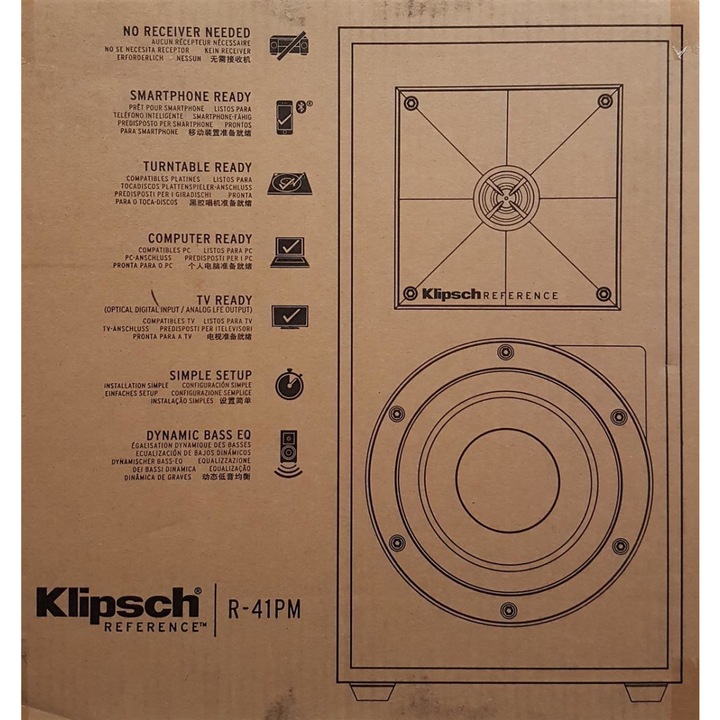 Actual product image Klipsch R-41PM (1 pair, 70 W)