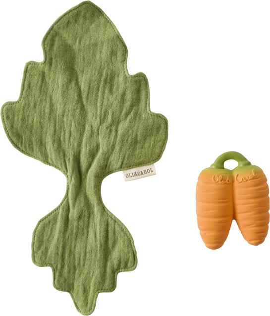 Produktbild Oli and Carol Mini Doudou - Teether Cathy the Carrot