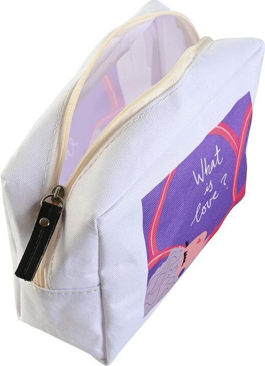 Produktbild DKD Home Decor Reise-Toilettentasche Weiss polialgodon 15 x 6 x 12 cm (4 Stück)