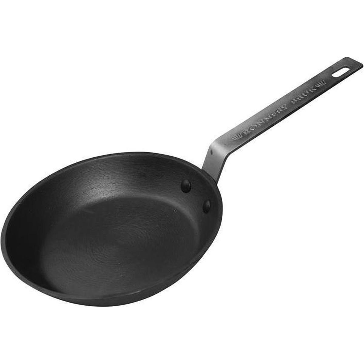 Ronneby Bruk - Ultra Light Professional Frying Pan - 20 cm (162000), Padella + Pentola, Nero