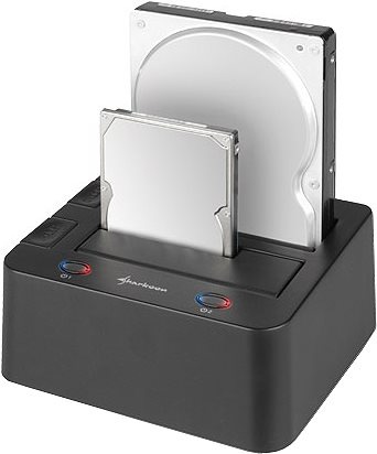 Actual product image Sharkoon SATA QuickPort Duo