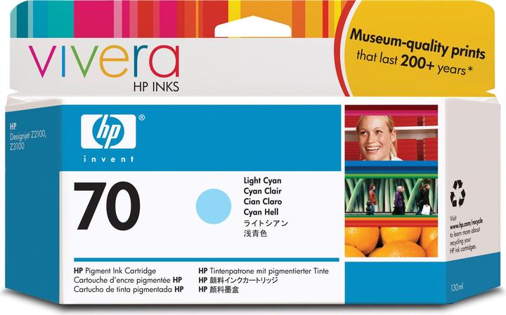 Actual product image HP 70 (LC)