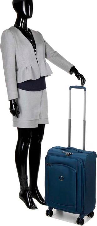 Actual product image Delsey Walizka podwójne kółka 55cm JASNY NIEBIESKI (43 l)