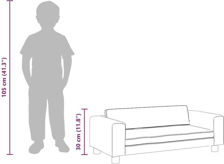 Produktbild vidaXL Kindersofa (Kindersofa)