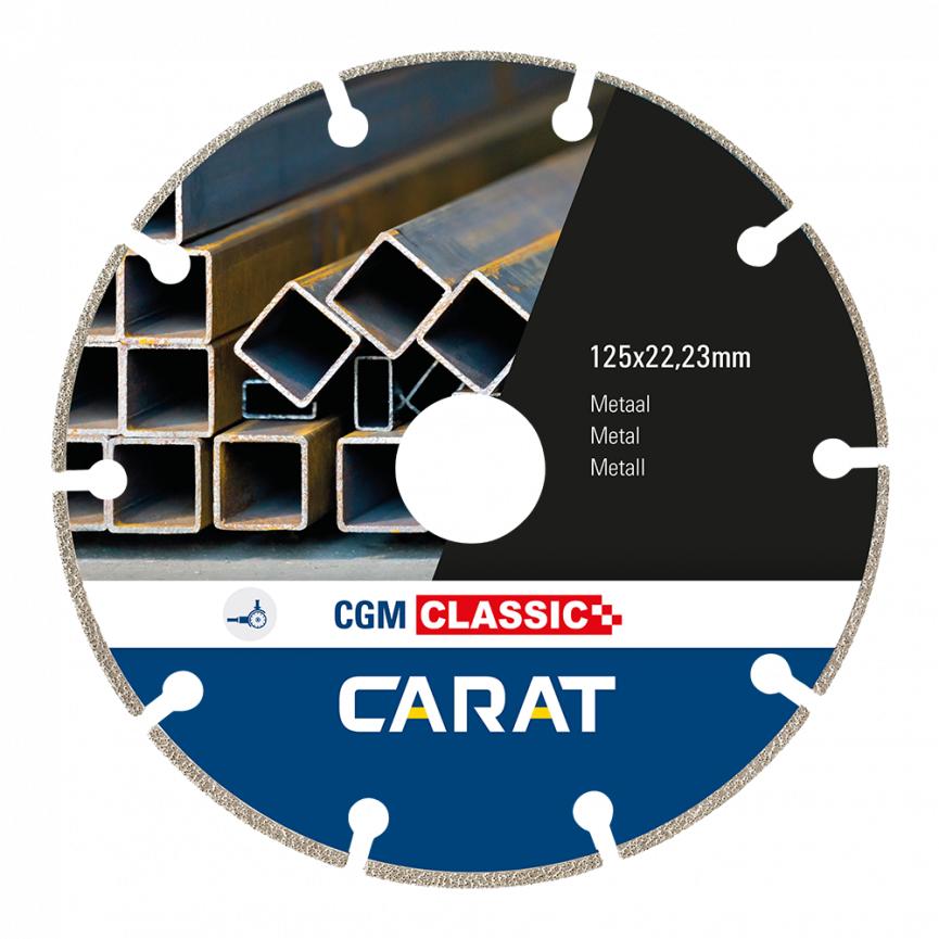 Carat, Lama, CGMC125300 Metall 125 x 22,23 mm CGM Classic Diamanttrennscheibe für Metall