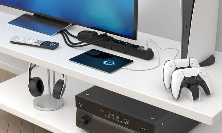 Image du produit Acar Surge Protector S6 USB A+C 6x French Pd (6x, CEE 7/16, 3 m)