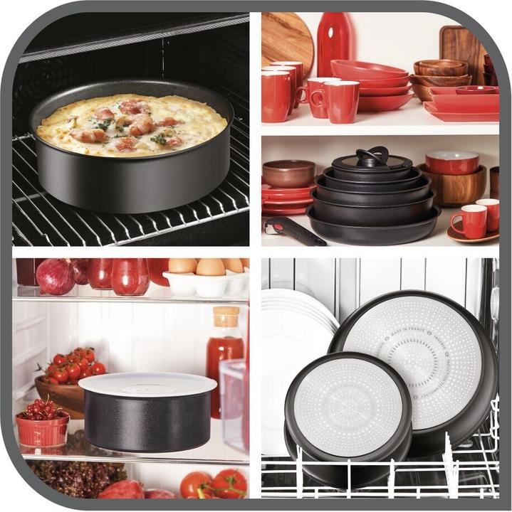 Actual product image Tefal L3971902 Topf-Set (28 cm, Wok, Aluminium)