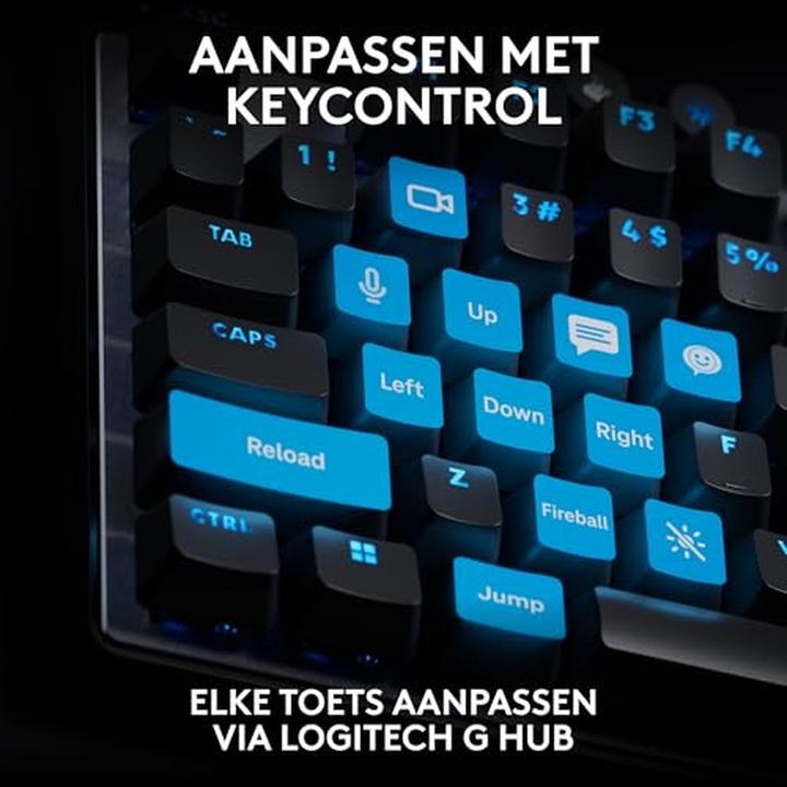 Image du produit Logitech PRO X TKL Rapid (Anglais-international, Filaire)