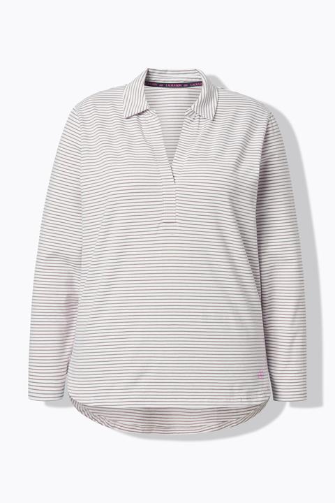 Produktbild Laurasøn Ringelshirt, Polokragen, Langarm (44, 46)
