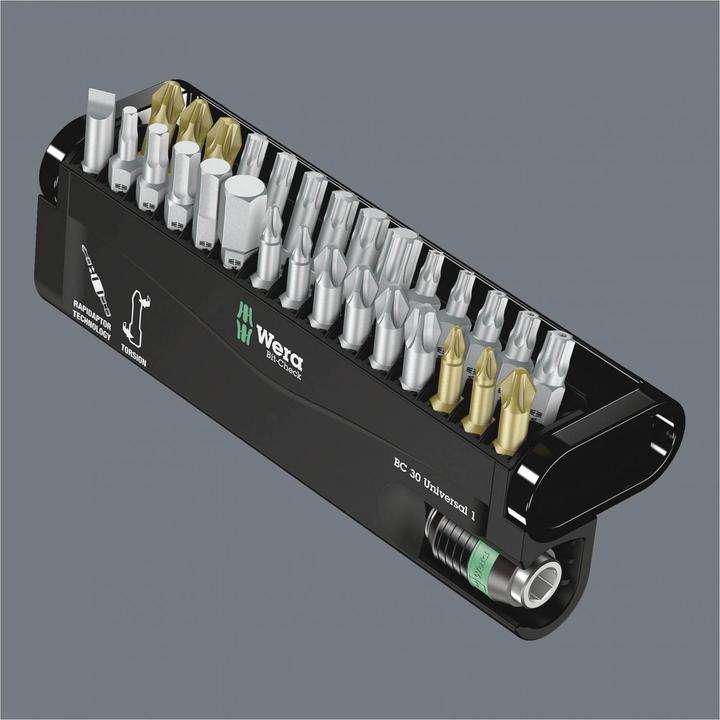 Actual product image Wera Bit-Check 30 Universal 1 (3, 4, 5, 6, 8 mm)