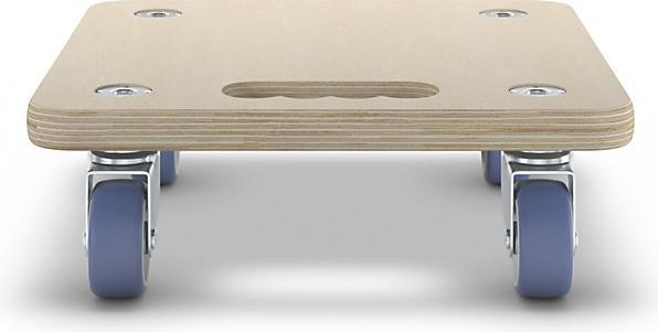 Image du produit kaiserkraft Rouleau de transport en plaque multiplex (200 kg)