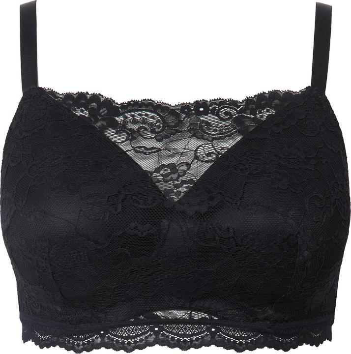 Produktbild Ulla Popken Bralette, Softcups, Spitze, ohne Bügel, Cup B - E (85 E)