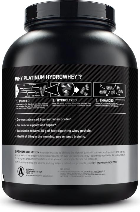 Produktbild Optimum Nutrition HydroWhey (1600 g, 1x)