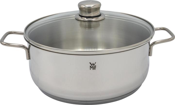 WMF Diadem Plus Low Casserole with Lid, 18/10 Stainless Steel, 24 cm[並行輸入品] WMF Diadem Plus - buy at Galaxus