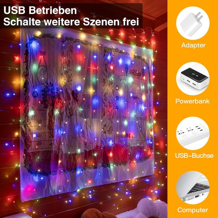 Produktbild LS LED Lichtervorhang Color (2 m)