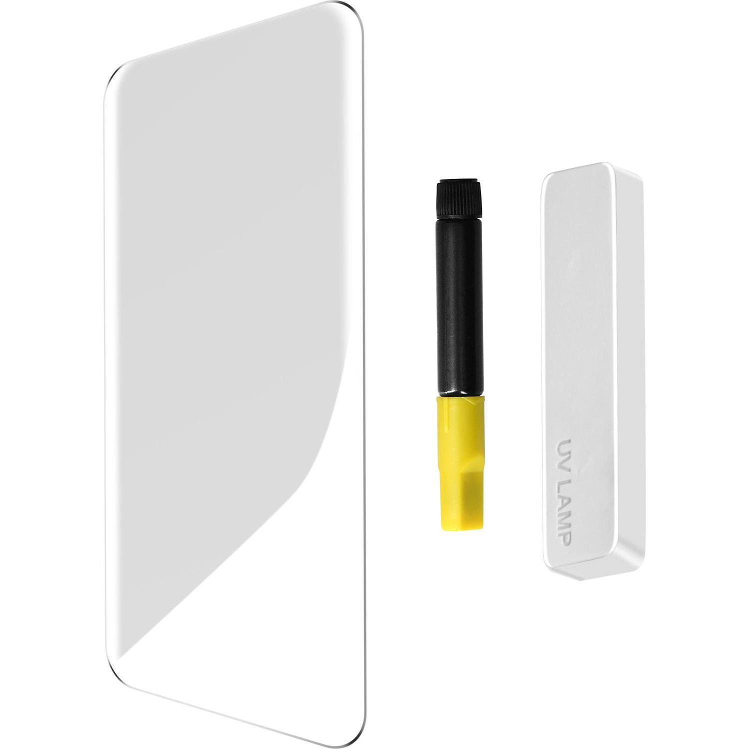 Thumbnail - Avizar Displayschutzfolie aus Glas mit UV-Licht (1 Stück, Honor Magic5 Pro), Smartphone Schutzfolie, Transparent