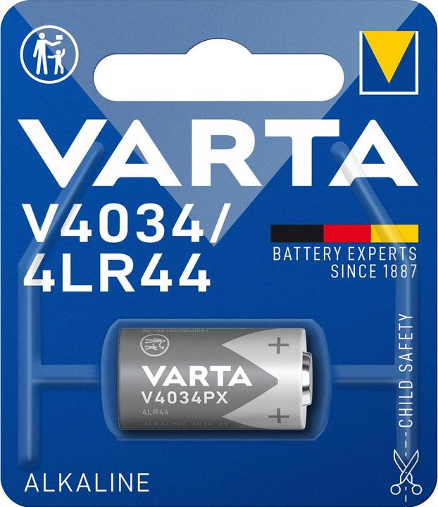Varta V4034px (1 pcs., LR44, 100 mAh)