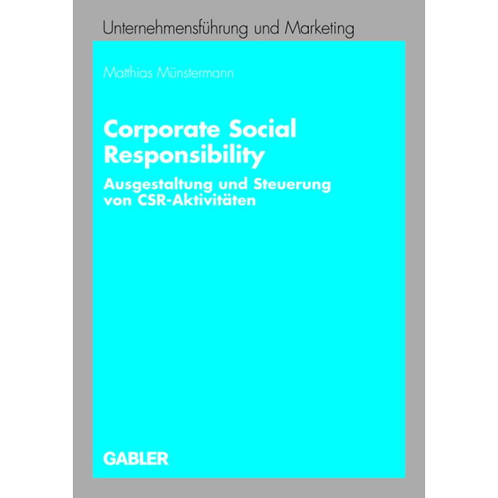Corporate Social Responsibility, Fachbücher