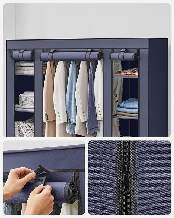 Produktbild Songmics Stoffschrank (150 x 45 x 175 cm)