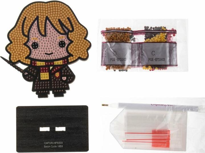 Actual product image Craft Buddy Hermione Granger, Crystal Art Buddy approx. 11x8cm