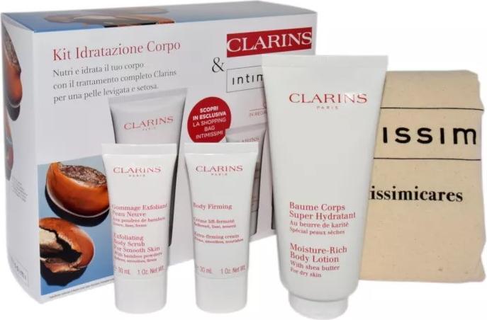 Actual product image Clarins SET (BODY LOTION 200ML + EXFOLIATING BODY SCRUB 30ML + BODY FIRMING 30ML) (Body care set)
