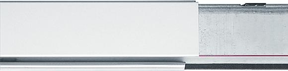 Image du produit Zumtobel Lighting Rail porte-groupes TECTON T 3500 WH ws 3500 mm Rail porte-groupes Tecton pour système de goulottes