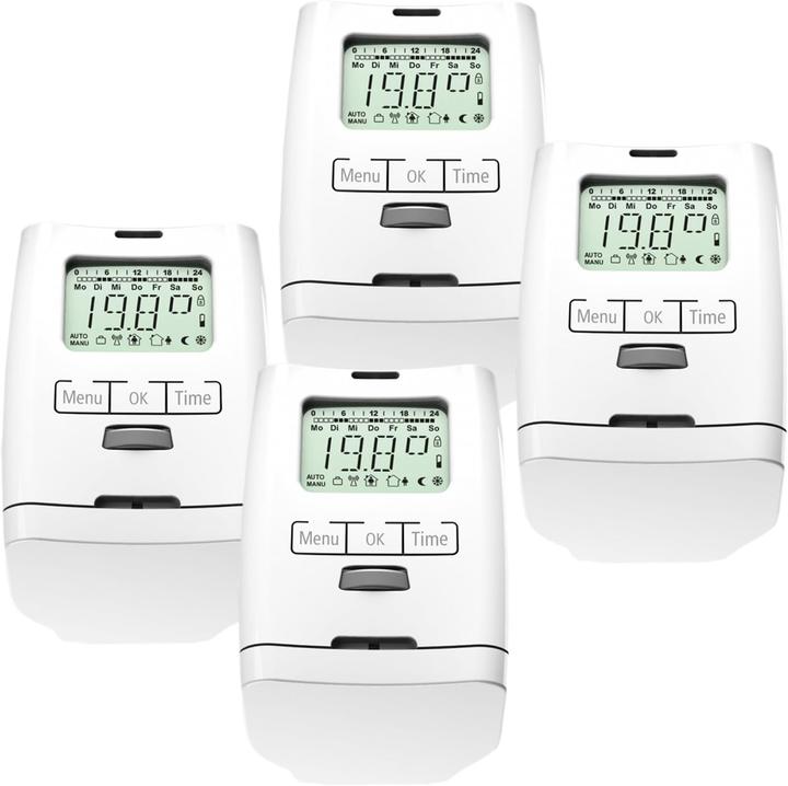 Produktbild Olympia 4 Stück Heizungsthermostat