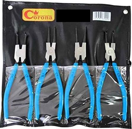 Actual product image Richmann Pliers for locking rings 180 mm, 4 pcs. (180 mm)