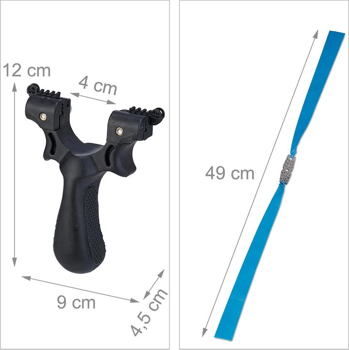 Produktbild Relaxdays 2x Steinschleuder
