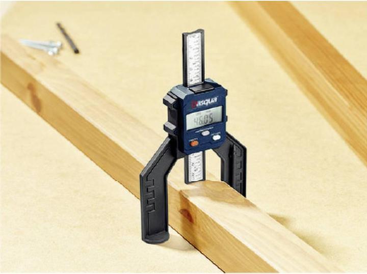 Image du produit Dasqua 2605-0015 Jauge de profondeur numérique avec aimant Plage de mesure : 0-80 mm, résolution